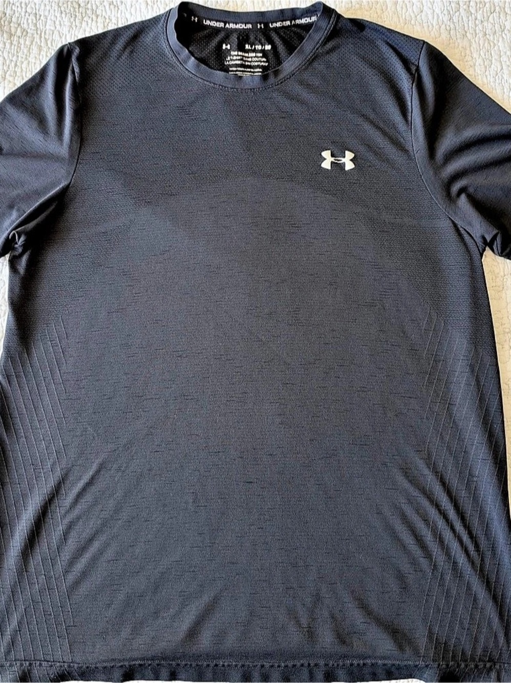 Under Armour The Seamless Tee Short Sleeve Athletic Tee XL Like New